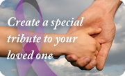 Create a special Tribute for your loved one